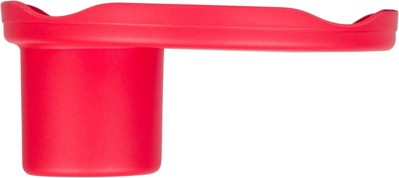 ROBOCUP Plate Accessory, in All 12 Colors, Conveniently Holds Your Food, Snacks, Drinks | Multi-Use Hands Free Project Work Station, Ruggedized Portable Design, Diameter of 8.5"/21.6 CM (Red) - Image 3